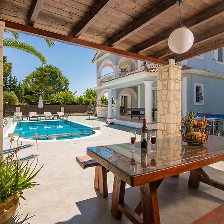 Luxury Villa Vanato & Pool Koukounaria Екстер'єр фото