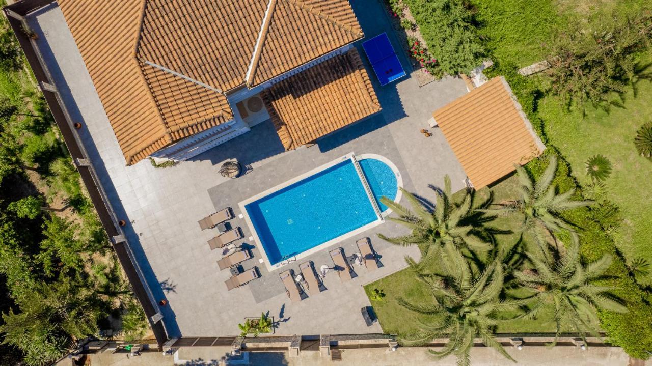 Luxury Villa Vanato & Pool Koukounaria Екстер'єр фото