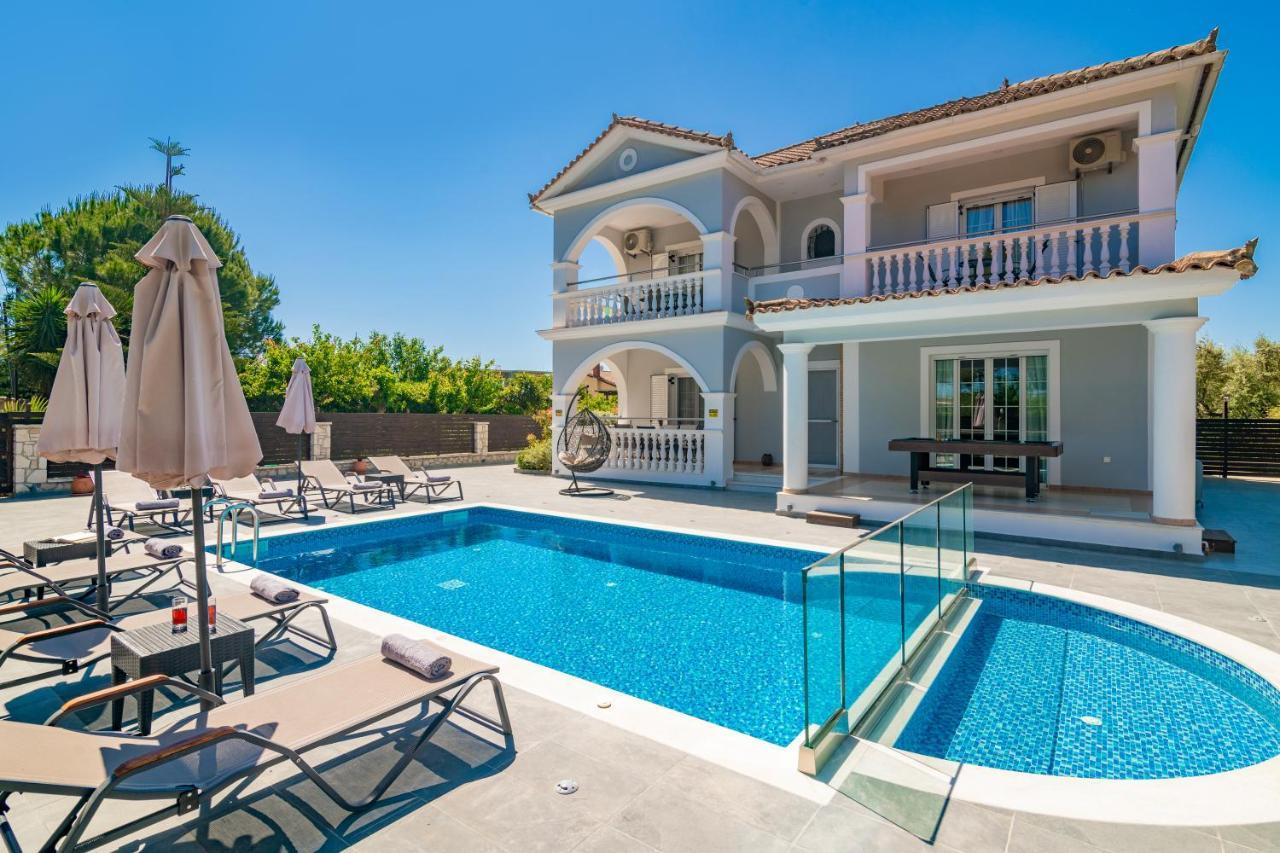 Luxury Villa Vanato & Pool Koukounaria Екстер'єр фото