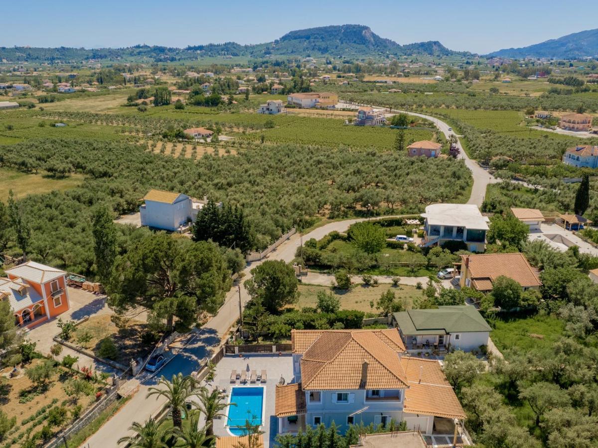 Luxury Villa Vanato & Pool Koukounaria Екстер'єр фото
