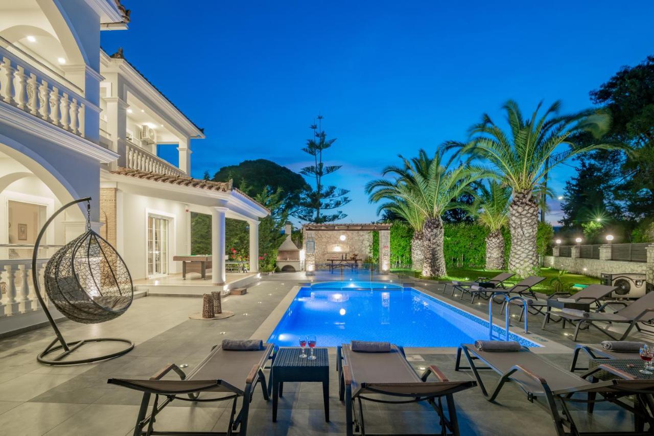 Luxury Villa Vanato & Pool Koukounaria Екстер'єр фото