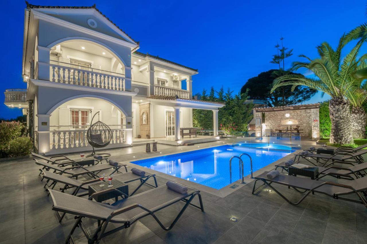 Luxury Villa Vanato & Pool Koukounaria Екстер'єр фото